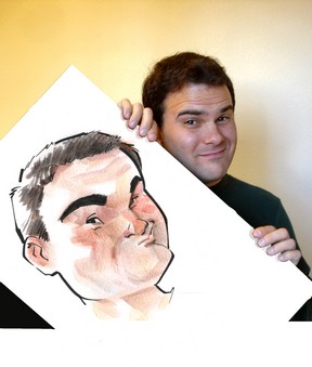 A caricature of Chris