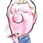 Caricature of Bill Clinton
