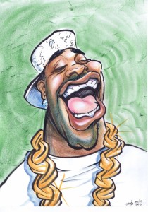 Busta Rhymes Caricature