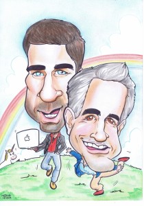 DylanMcDermott&DermotMulroney-by-Tami - Cartoon Vegas