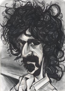 Frank Zappa Caricature