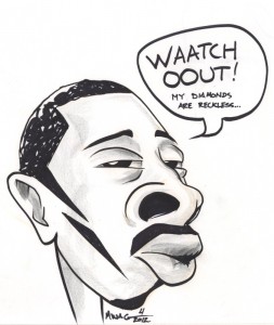 Ludacris caricature