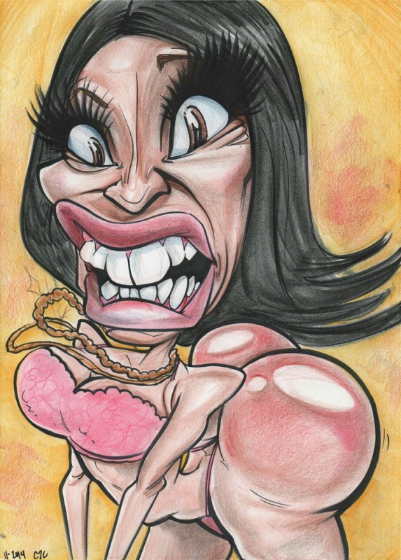 Nicki_Minaj_by_Celeste_Cordova - Cartoon Vegas