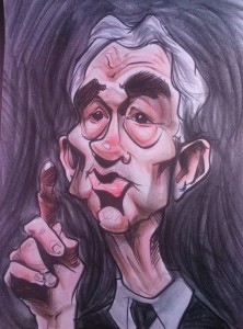 Ron Paul Caricature