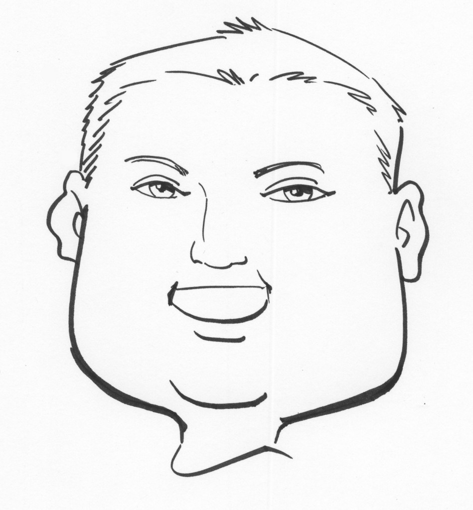 Split-Difference-Face - Cartoon Vegas