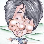 Jackie Chan caricature