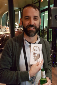 Digital Caricatues and beer, a great combination.
