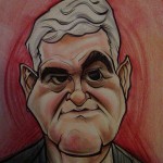 Newt Gingrich Caricature