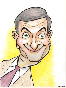 Rowan Atkinson Caricature