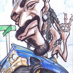 Snoop Dogg Caricature