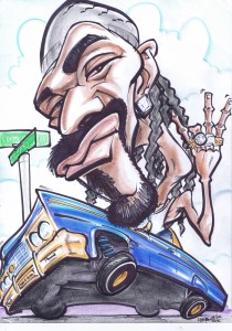 Snoop Dogg Caricature