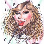 Taylor Swift Caricature
